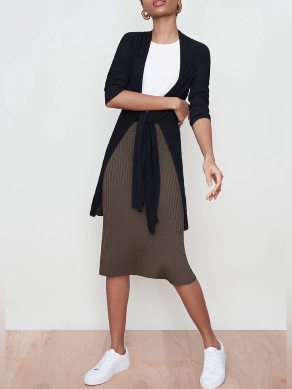 MM LaFleur The Graham Kimono—Textured Knit size medium